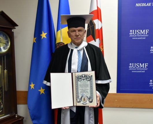 Comisarul european Vytenis Andriukaitis - Doctor Honoris Causa al USMF „Nicolae Testemițanu”